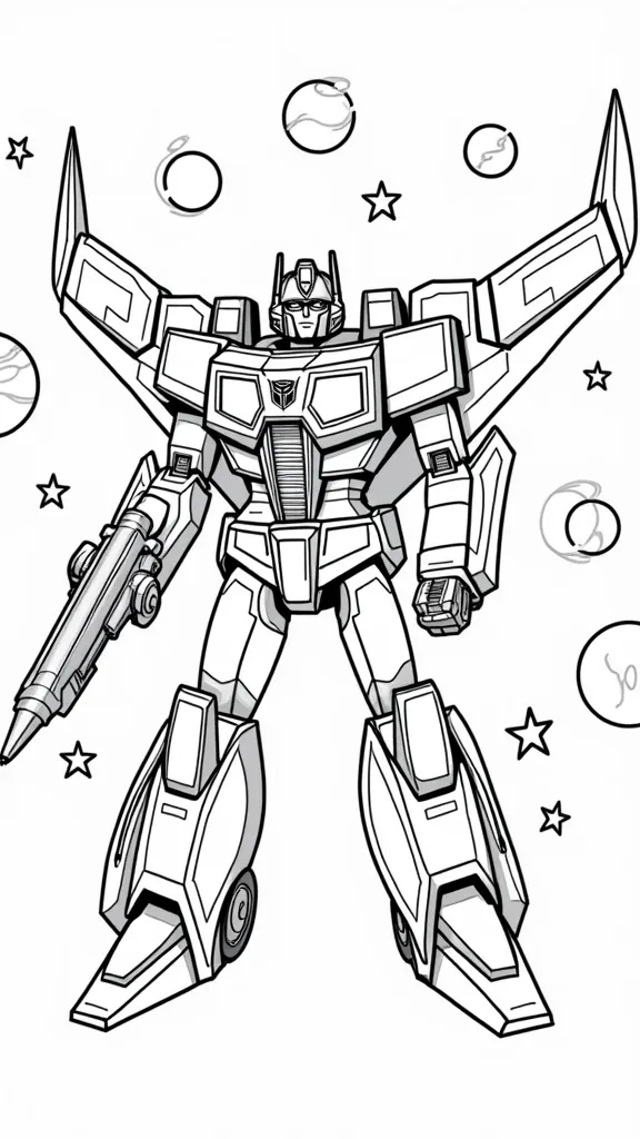 starscream coloring pages